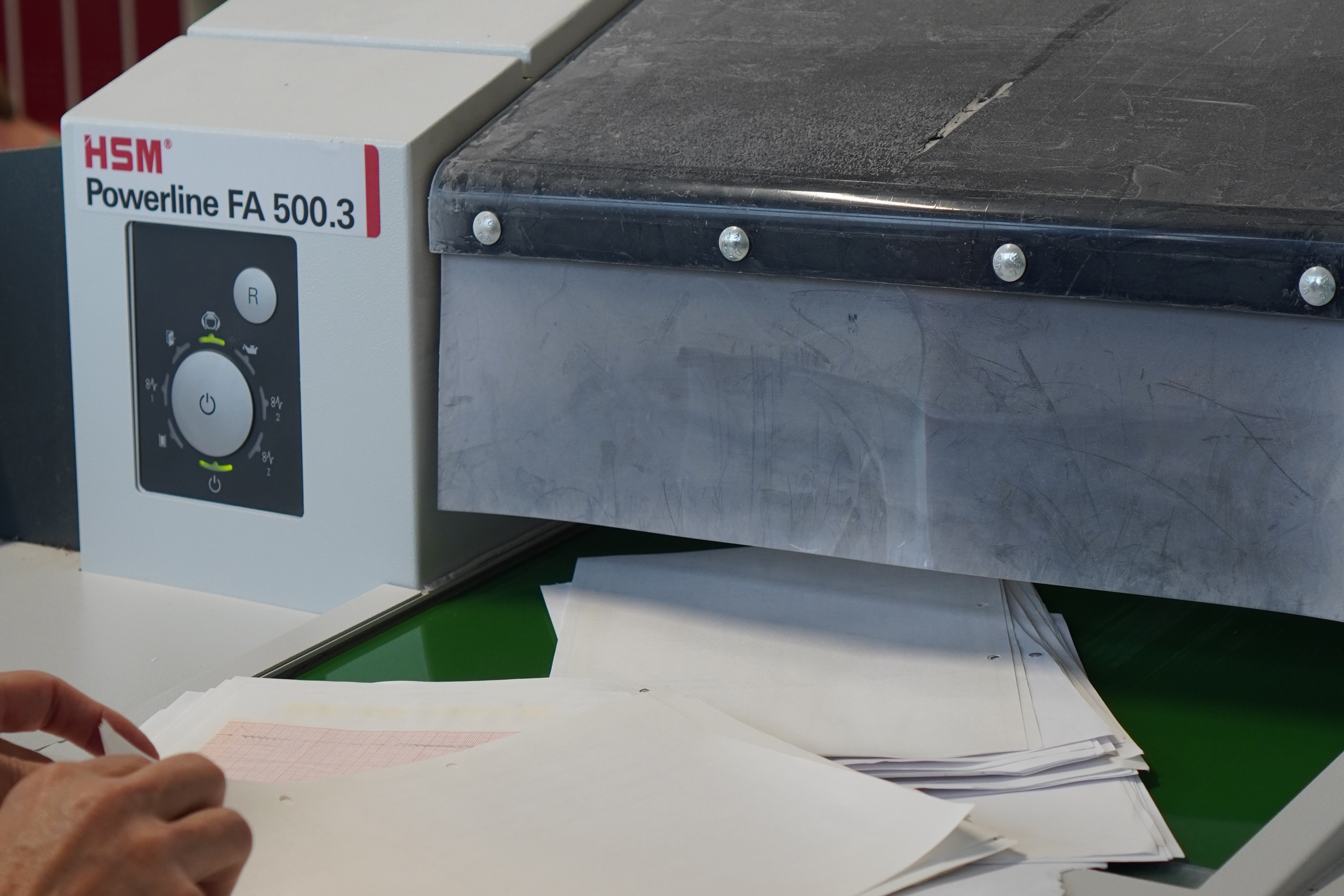 Das Team des Schredderwerks